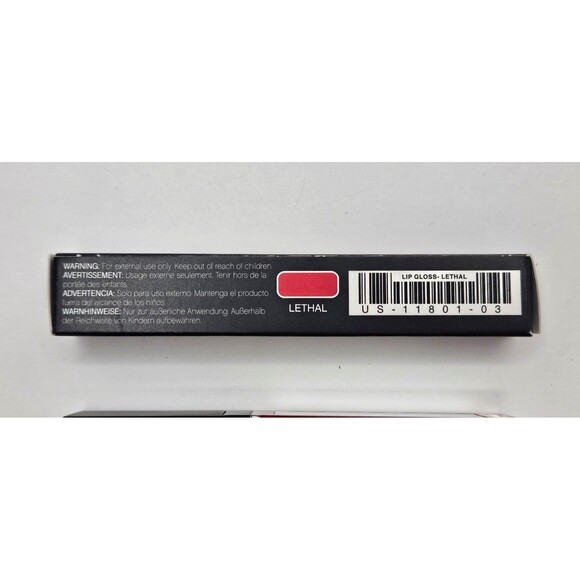 Younique Moodstruck Minerals Lucrative Lip Gloss Lethal New in Box - Picture 5 of 6